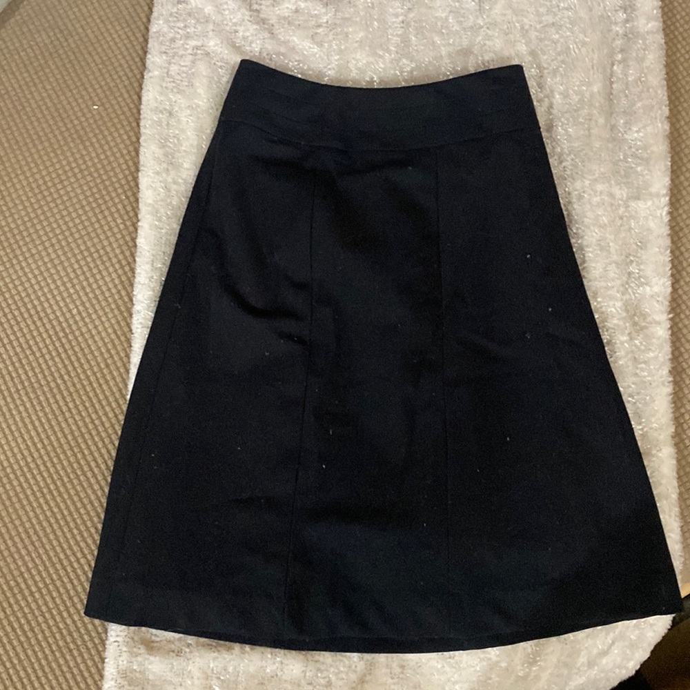 H & M Black High-Waisted Skirt